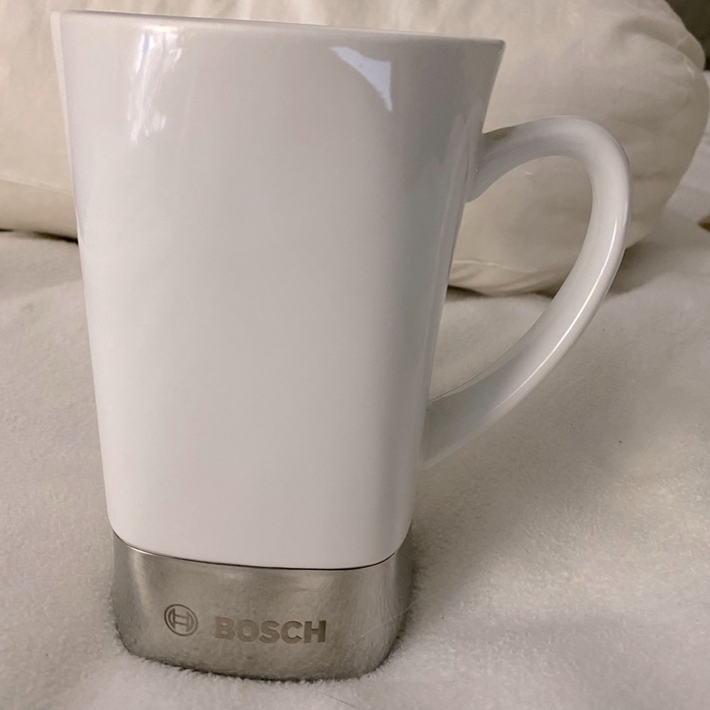 Bosch Corporate Coffee Cup Chrome bottom no skid